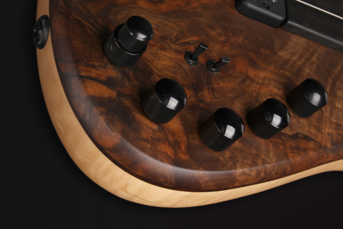 Pickups and electronics AV Basses